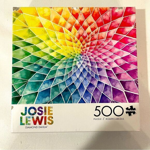 Diamond Dahlia puzzle by Josie Lewis NIB - Picture 1 of 3